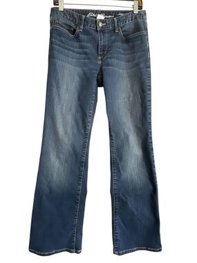 Eddie Bauer Womens Slightly Curvy Bootcut Jeans Size 6